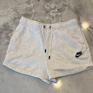 Nike Women's Light Gray Athletic Shorts
